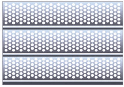 Model 523 perforaed slat Rolling Security Shutters - Wayne-Dalton Sales Center of Windsor, Ontario