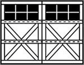 7101 Clydesdale Wood Garage Doors 7100 Series - Wayne-Dalton of Windsor, Tecumseh