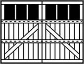 7102 Appaloosa Grooved Wood Garage Doors 7100 Series - Wayne-Dalton of Windsor, Tecumseh