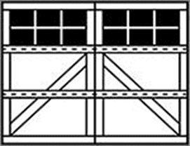 7102 Appaloosa Wood Garage Doors 7100 Series - Wayne-Dalton of Windsor, Tecumseh