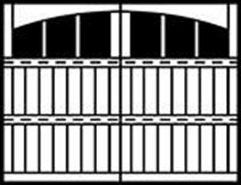 7103 Mustang Arched Wood Garage Doors 7100 Series - Wayne-Dalton of Windsor, Tecumseh