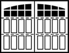 7104 Palomino Narrow 1 Wood Garage Doors 7100 Series - Wayne-Dalton of Windsor, Tecumseh