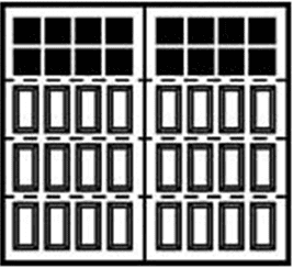 7105 Stallion Narrow 4 Section Wood Garage Doors 7100 Series - Wayne-Dalton of Windsor, Tecumseh