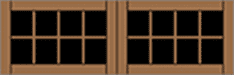 7400 series Square 16 Lite (S) Wood Garage Doors 7100 Series - Wayne-Dalton of Windsor, Tecumseh