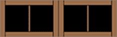 7400 series Square 4 Lite (S) Wood Garage Doors 7100 Series - Wayne-Dalton of Windsor, Tecumseh