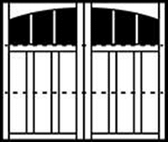 7401 Preakness 3-Section Arched Wood Garage Doors 7400 Series - Wayne-Dalton Sales Center of Windsor