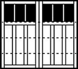 7401 Preakness 4-Section Square Wood Garage Doors 7400 Series - Wayne-Dalton Sales Center of Windsor