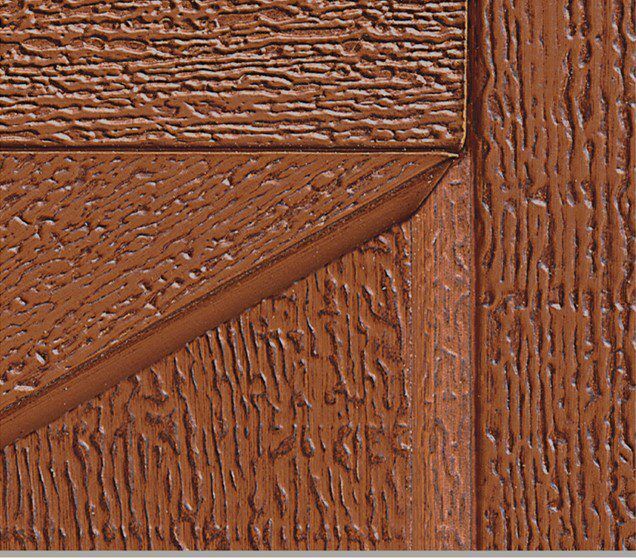 9700-color-red-oak-stained Carriage House Steel Garage Doors 9700, Wayne Dalton of Windsor