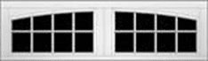 model 9700 16 Window Arched (S) Carriage House Steel Garage Doors 9700, Wayne Dalton of Windsor