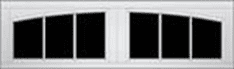 model 9700 6 Window Arched (S) Carriage House Steel Garage Doors 9700, Wayne Dalton of Windsor
