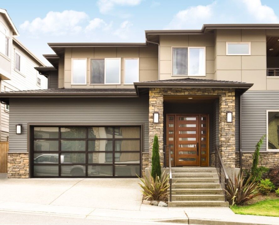 Frameless Glass Garage Doors , Wayne-Dalton of Windsor