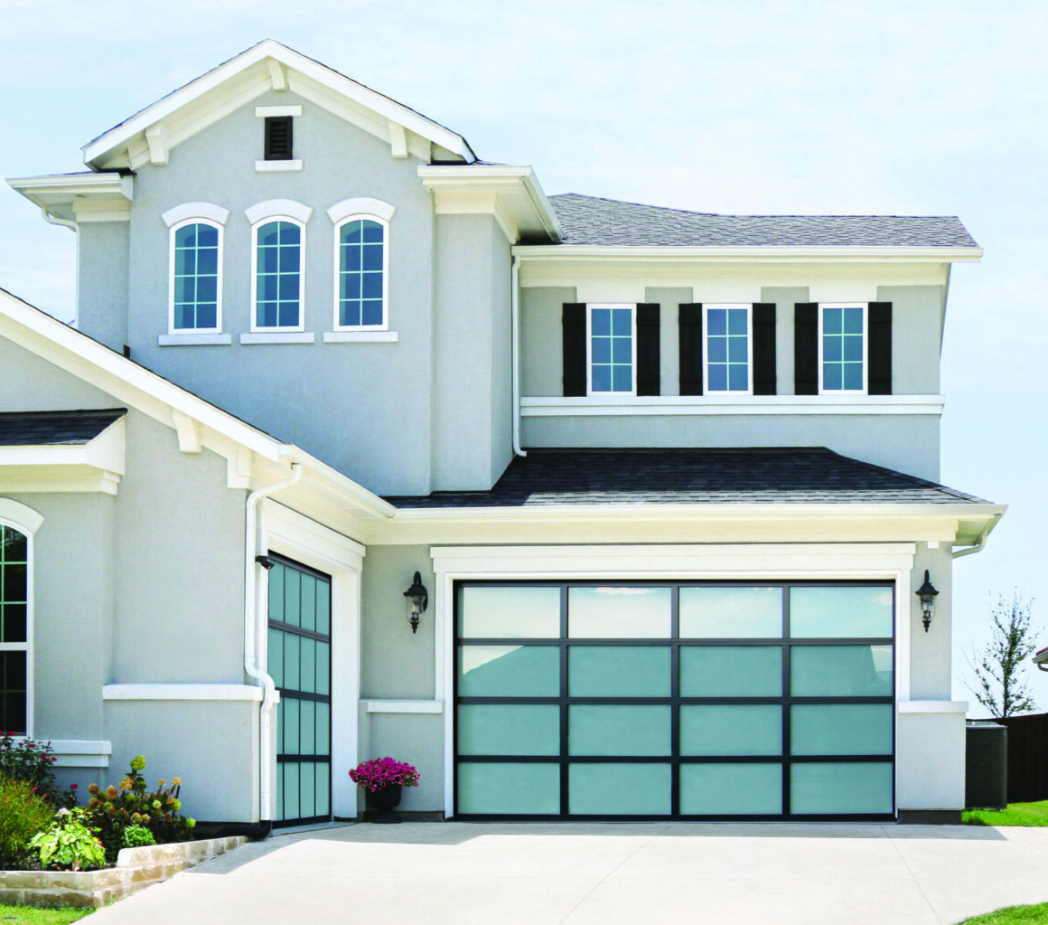 W-RD-8855-Black Powder Coated-Laminated Glass.-4904×3443-a38fbfa Wind Load-Rated Modern Glass 8855, Wayne Dalton of Windsor