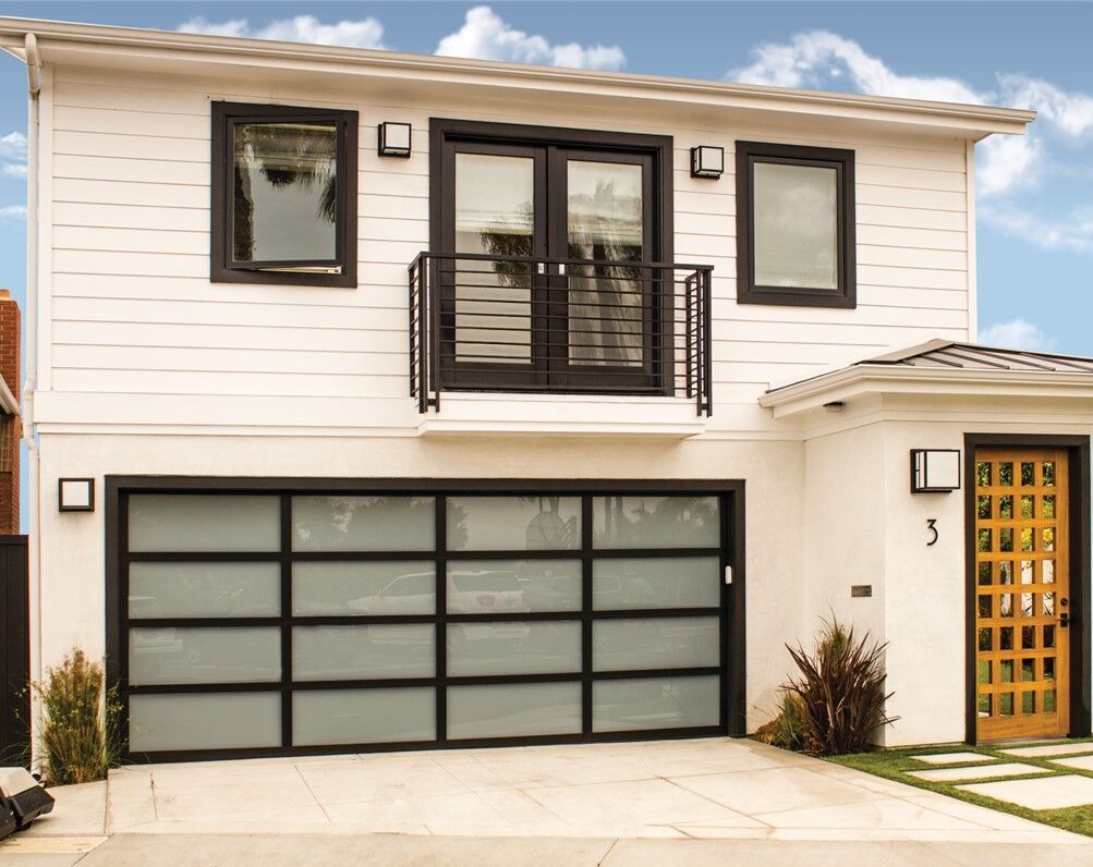 Modern Glass Garage Door Gallery, Wayne Dalton of Wndsor