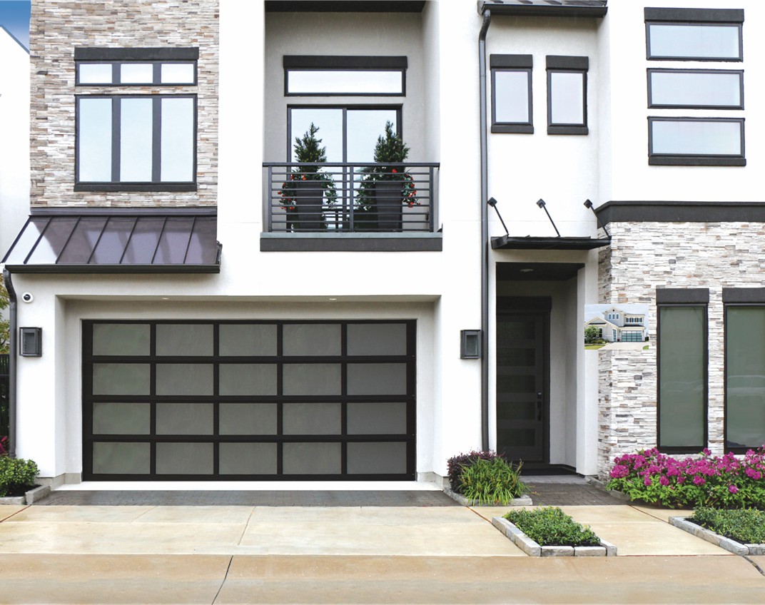 Modern Glass Garage Door Gallery, Wayne Dalton of Wndsor